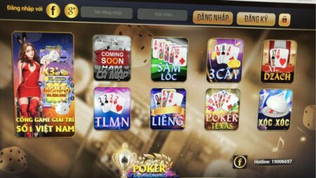 Đánh bài online tại Mmwin giao diện thân thiện và dễ sử dụng